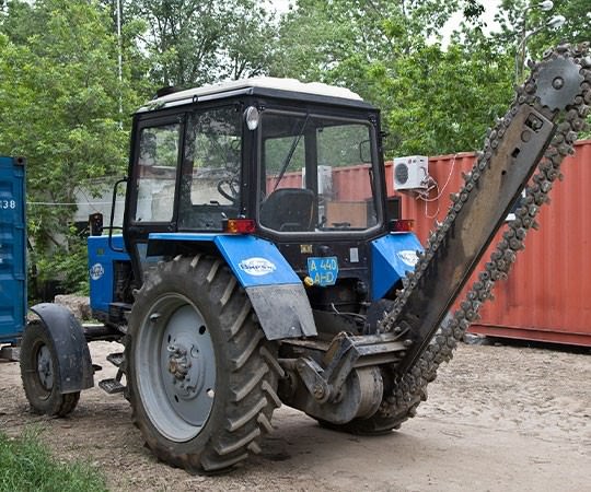 Траншеекопатель в аренду в Черкесске и  Карачаево-Черкессии